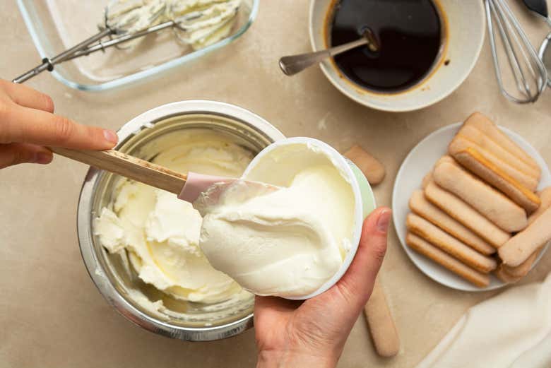 La crema al mascarpone
