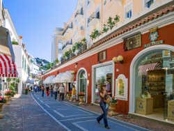 Negozi di moda a Capri